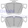 Audi A3 Seat Leon Vw Golf 7 Arka Fren Balatası Delphi 123Mm 2012-