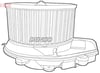 Audi A4 8D B5 Kalorifer Motoru DENSO