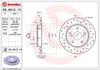 Toyota Auris Corolla Arka Fren Diski Dolu Tip Kaplamalı Delikli BREMBO