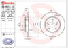 Toyota Auris Corolla Arka Fren Diski Dolu Tip BREMBO