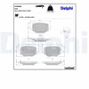 Renault Austral Rafale Nissan X-Trail T33 Arka Fren Balatası DELPHI