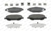 Toyota Avensis 1.6 2.0 2.2 D4D 2.09 > Verso 2.2 D4D-2.2D 2.09 > Ön Fren Balatası FERODO