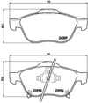 Toyota Avensis Ön Fren Balatası [2.0L 1CDFTV CDT220 99-02 Arka Frenler Disk... VALEO