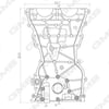 Chevrolet Aveo Spark Motor Yağ Pompası GMB
