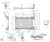 Ford B-Max Fiesta Courier Klima Radyatörü 1.5 1.6 TDCİ RADISEN