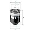 Mazot Filtresi UFI