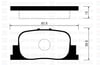 Balata Arka Disk Lexus Es 3.0 00-01 Toyota Camry 3.0 98-01 Gdb3278