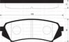 Balata Arka Disk Lexus Lx 4.7 98-08 Toyota Land Cruıser J10 4.2-4.7 98-07 Gdb319