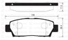 Balata Arka Disk Toyota Camry 2.2-3.0 91-96 Avalon 98-05 Gdb7055