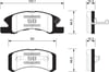 Balata Ön Disk Daıhatsu Coure 1.0 12V 03-07 Gdb3558