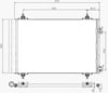 Citroen Berlingo-Partner-307-308-508-5008-3008-C4-DS4-DS5 Klima Kondenseri... ORIS