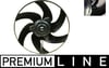 Citroen Berlingo Xantia ZX Xsara Peugeot 306 406 Partner Fan Motoru 250W-335mm MAHLE