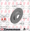 BMW 2 Serisi F45 2014-2018 Mini F56 F55 F57 2013 ve Sonrası Ön Fren Aynası... ZIMMERMANN