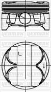 BMW 116i E81 E87 120i E87 316i E46 E90 318i E46 E90 320i Motor Piston Segmanı YENMAK