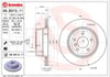 BMW E60 X Drive Arka Fren Diski [Havalı, UV Kaplamalı] BREMBO