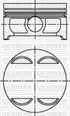 BMW 540i 740i 840i X5 Piston Segman STD YENMAK