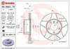 BMW 5 Serisi E39 Ön Fren Diski Çizgili Havalı [296 mm] BREMBO