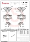 BMW Brilliance 3 Series F30 Fren Kaliperi BREMBO