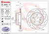 BMW X5 E70 LCI F15 X6 E71 F16 Çizgili Arka Fren Diski BREMBO