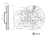BMW 3 G20 3 G21 Fren Diski FEBI