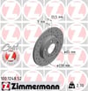 Volkswagen Bora Golf 4 Golf 5 Audi A3 TT Skoda Octavia Arka Fren Aynası Delikli ZIMMERMANN