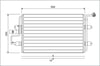 Volkswagen Bora Golf Audi A3 Skoda Octavia Seat Leon Toledo Klima Kondenser VALEO