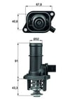 Volkswagen Bora Golf 4 Polo Termostat Komple MAHLE