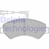 Peugeot Boxer Fiat Ducato Citroen Jumper Ön Fren Balatası DELPHI