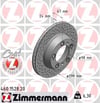 Porsche Boxster Arka Fren Diski 1999-2011 ZIMMERMANN