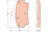 Porsche Boxster Arka Balata TRW