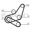 Ford C-Max Multi V Kayışı Elast Tool 1.4-1.6 Ti CONTITECH