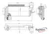 Ford C-Max Focus III Intercooler 1.5 TDCi RADISEN