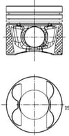 Mercedes OM651 Motor Piston Segman 0.50 KOLBEN