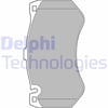 Mercedes C190 Ön Fren Balatası DELPHI