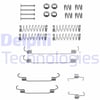 Citroen C2 C3 C3 Pluriel Peugeot 1007 Arka Fren Pabuç Montaj Takımı DELPHI