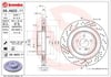 Mercedes C204 Arka Fren Diski BREMBO