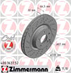 Mercedes C219 W211 S211 X204 Ön Fren Diski ZIMMERMANN