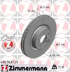 Mercedes C219 W211 S211 X204 Ön Fren Diski ZIMMERMANN