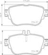Mercedes C257 W213 C238 A238 Arka Fren Balatası BREMBO