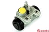 Citroen C3 Arka Fren Silindiri Sol 19.05mm ABS'siz BREMBO