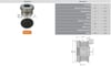 Citroen C3 II DS3 Peugeot 2008 208 301 Alternatör Kasnağı 6 Kanal ZEN