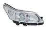 Citroen C4 Ön Far Halojen H7/H1 Motorlu Sağ TYC