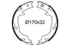 Citroen C4 2 Peugeot 4007 4008 Pabuçlu Fren Balatası VALEO