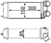 Citroen C4 1.6 HDI Intercooler MAHLE