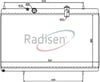 Citroen C5 Radyatör 3.0i V6 24V RADISEN