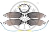 Citroen C5 I IDC C5 II RC C5 II Break RE Fren Balata Seti Diskli Fren OPTIMAL