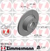 Citroen C5 2.2 HDI-2.0 HDI-1.8 16V-3.0 V6-2.0 16V HPI-2.0 16V 01> Arka Fren... ZIMMERMANN