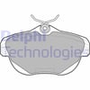 Citroen C5 Arka Fren Balatası DELPHI