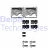Citroen C5 Nissan Interstar Primastar Opel Agila Movano Vivaro Fren Balata... DELPHI