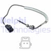 Volvo C70 S40 S80 V50 V70 XC60 XC70 D3 D4 D5 2.4D Egzoz Sıcaklık Sensörü DELPHI